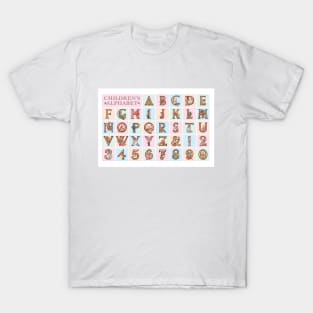 Children's Alphabet and Numbers T-Shirt